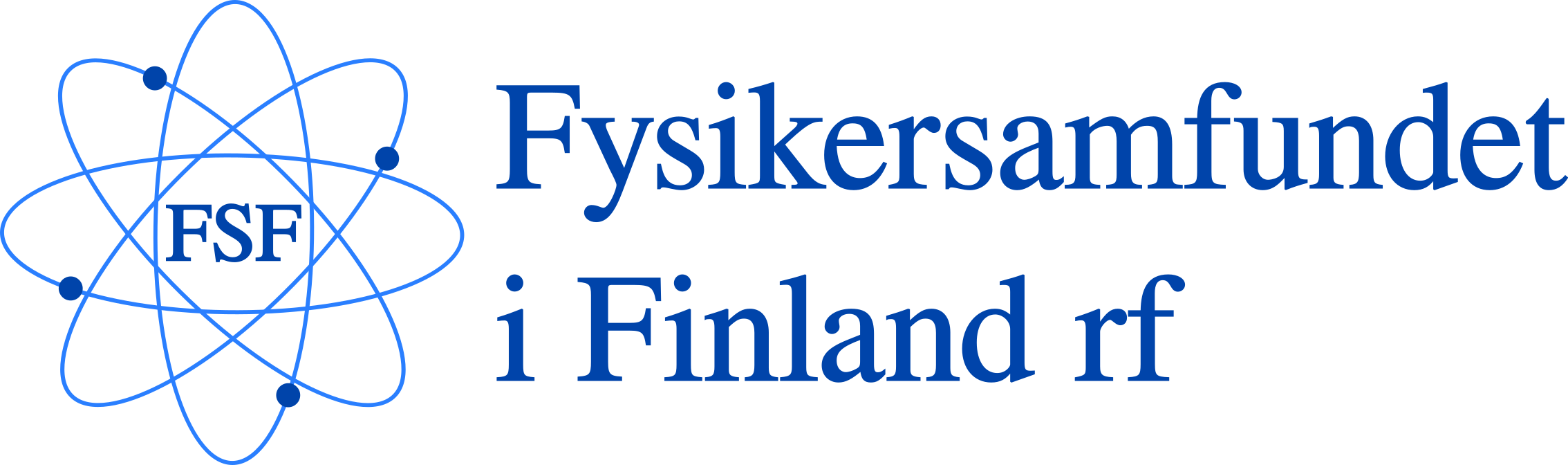 Logo för Fysikersamfundet i Finland